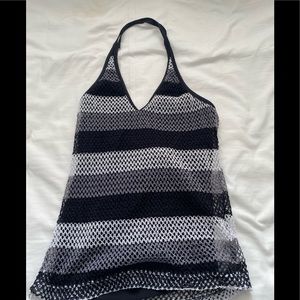 Venus halter top with netting for decor